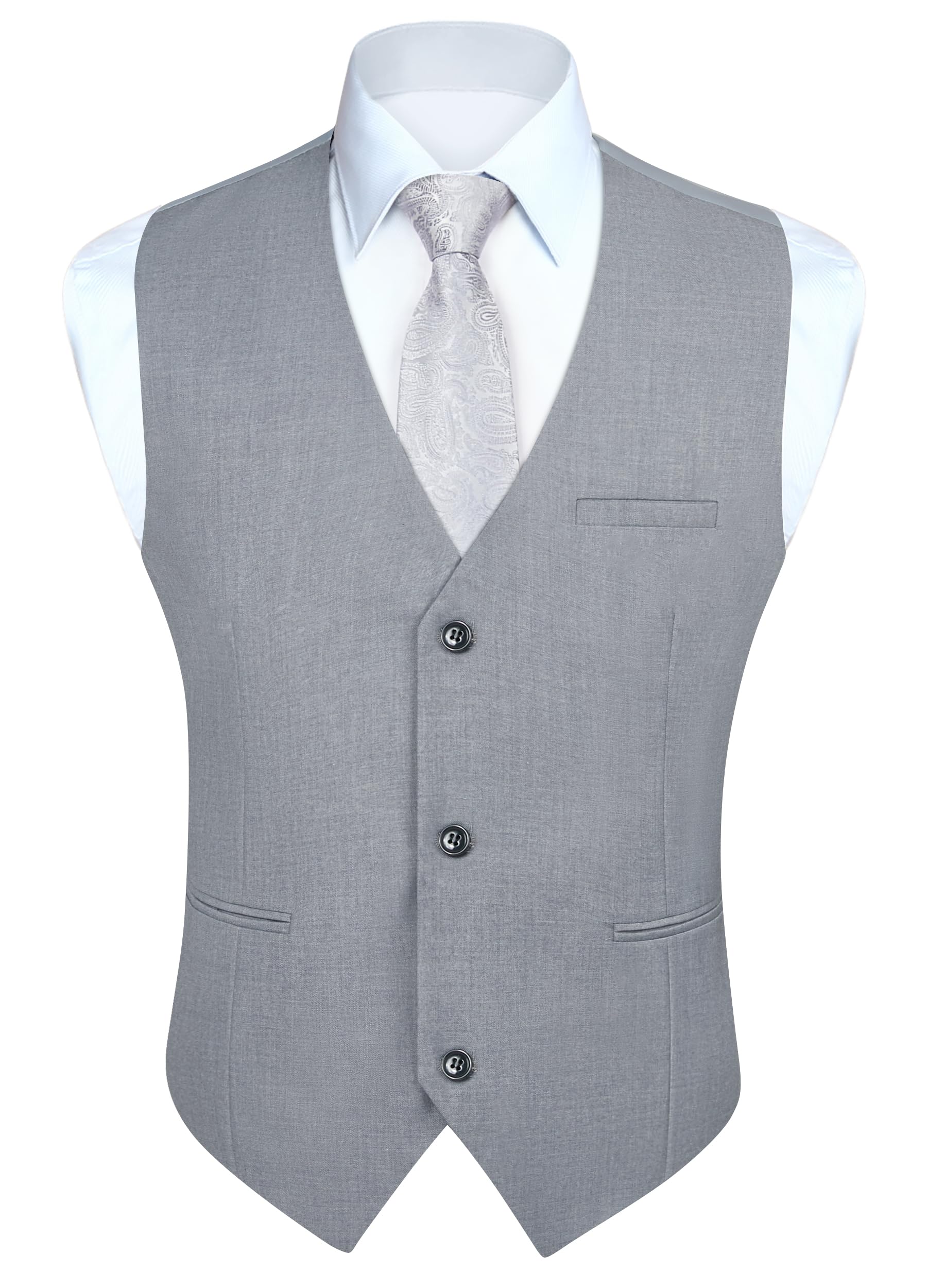 

Suit Wedding 3 3 Gilet Size XS [HISDERN] Men s Vest, Vest, Formal, Grey, Buttons, Pockets, Slim, V-Neck, Buckle, Business, Wedding, Vest, Fit,