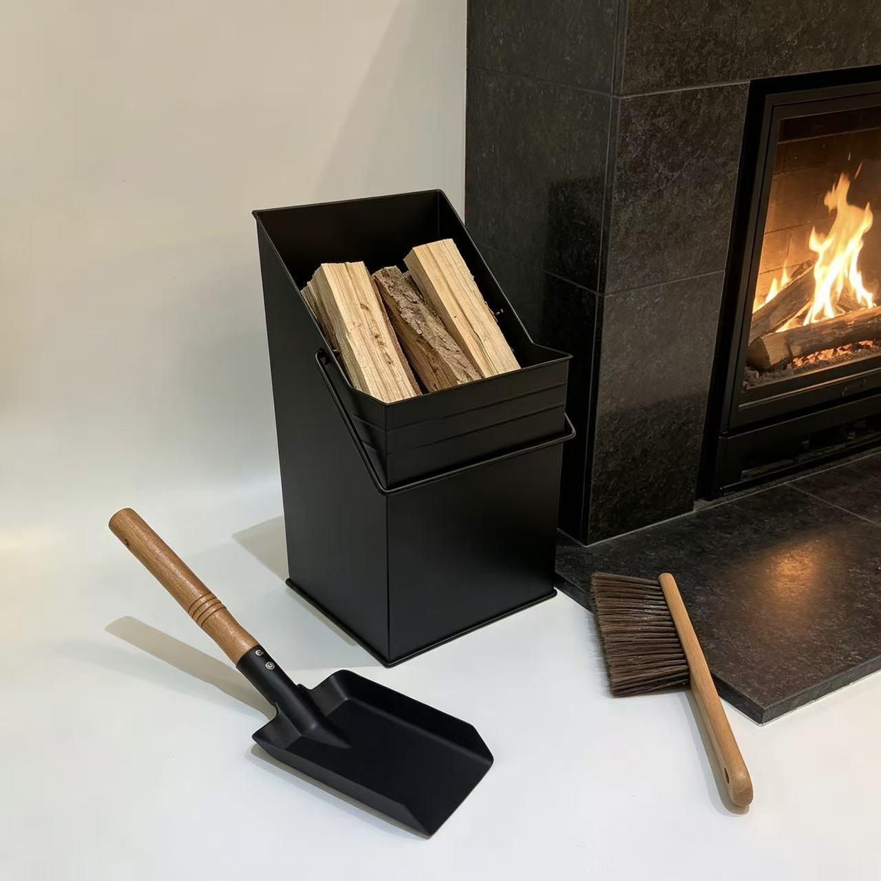 Large Capacity Indoor/Outdoor Fireplace Tool Set