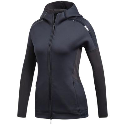 Stella McCartney Giacca con Cappuccio Casual Sportiva Vestibilità Slim Donna Giacche Blu Navy CG0844