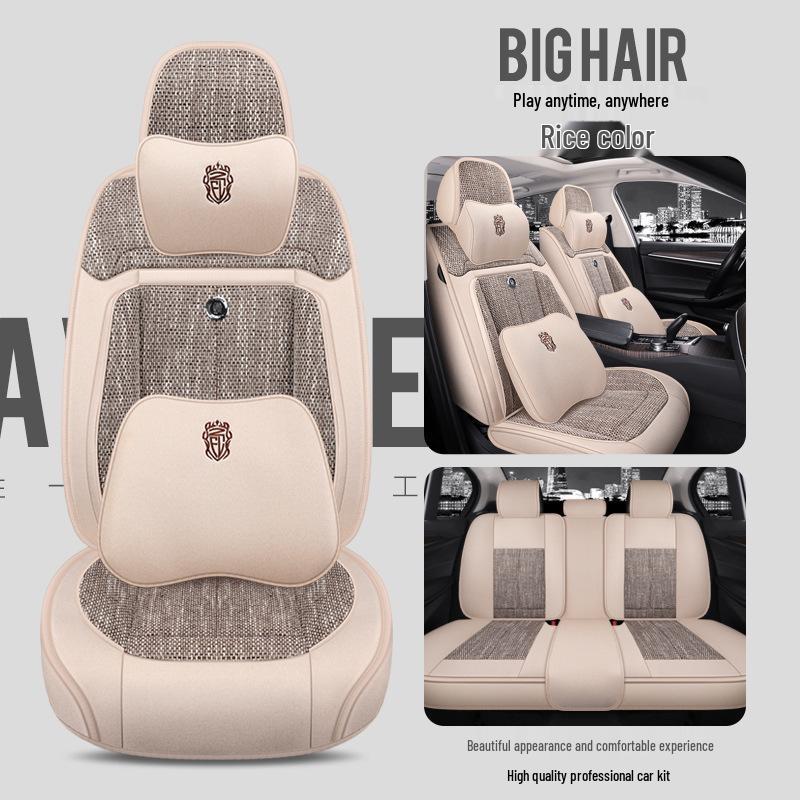 Acura TLX-L2 Series Wagon 218i Purple Wind Chime Linen Car Seat Cover