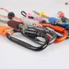 Outdoor Hook Para Cord Locking with Anti Theft Bag Strap Colorful Design Camping Hiking Outdoor Tools Equipment