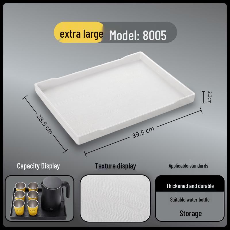 Rectangular Melamine Hotel Amenities Tray