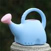 BHBL Plastic Watering Can Cute Indoor Outdoor Garden Plants, Kids Toy Watering Can with Shower Head Elephant