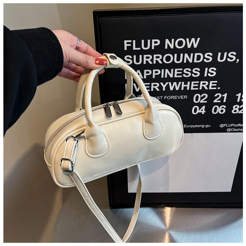 High-end women's fashion versatile bowling bag, new light luxury niche large-capacity daily commuting handbag