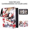 400pcs/900pcs Zenless Zone Zero Card Album Book Folder Anime Collections Zipper Cards Binder Holder Toy Gift