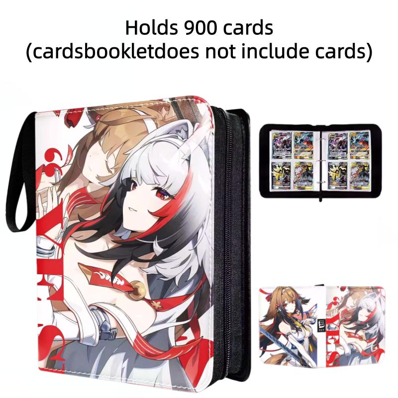 400pcs/900pcs Zenless Zone Zero Card Album Book Folder Anime Collections Zipper Cards Binder Holder Toy Gift