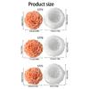 Flower Candle Making Making Tool Layered Peony Silicone Casting Tool for Candle Soap Gypsum Decoration and Handmade Craft