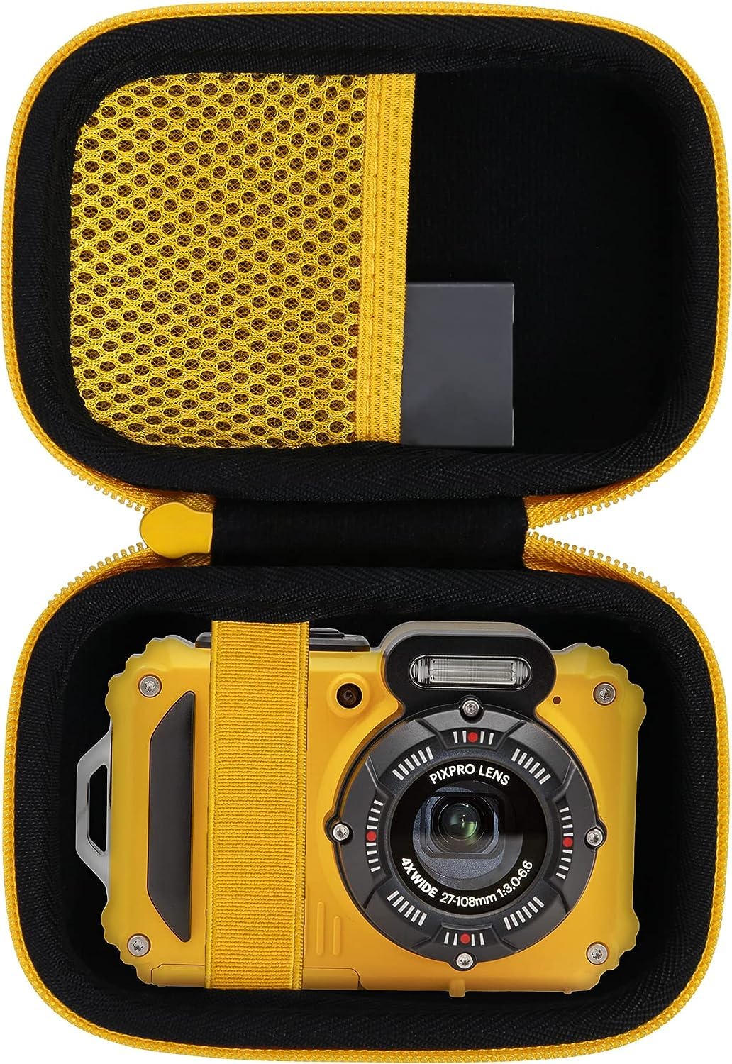 

Aenllosi Compatible Storage Case for Kodak PIXPRO WPZ2 Compact Digital Camera, Yellow (Case Only)