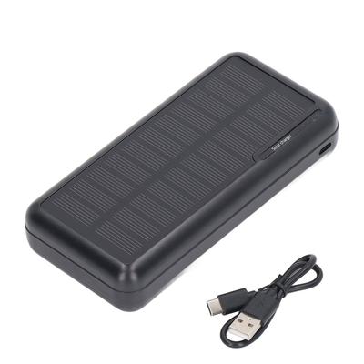 Solare Powerbank 30000mAh Kapazität Dual-USB-Anschluss Tragbar für Outdoor-Camping Wandern