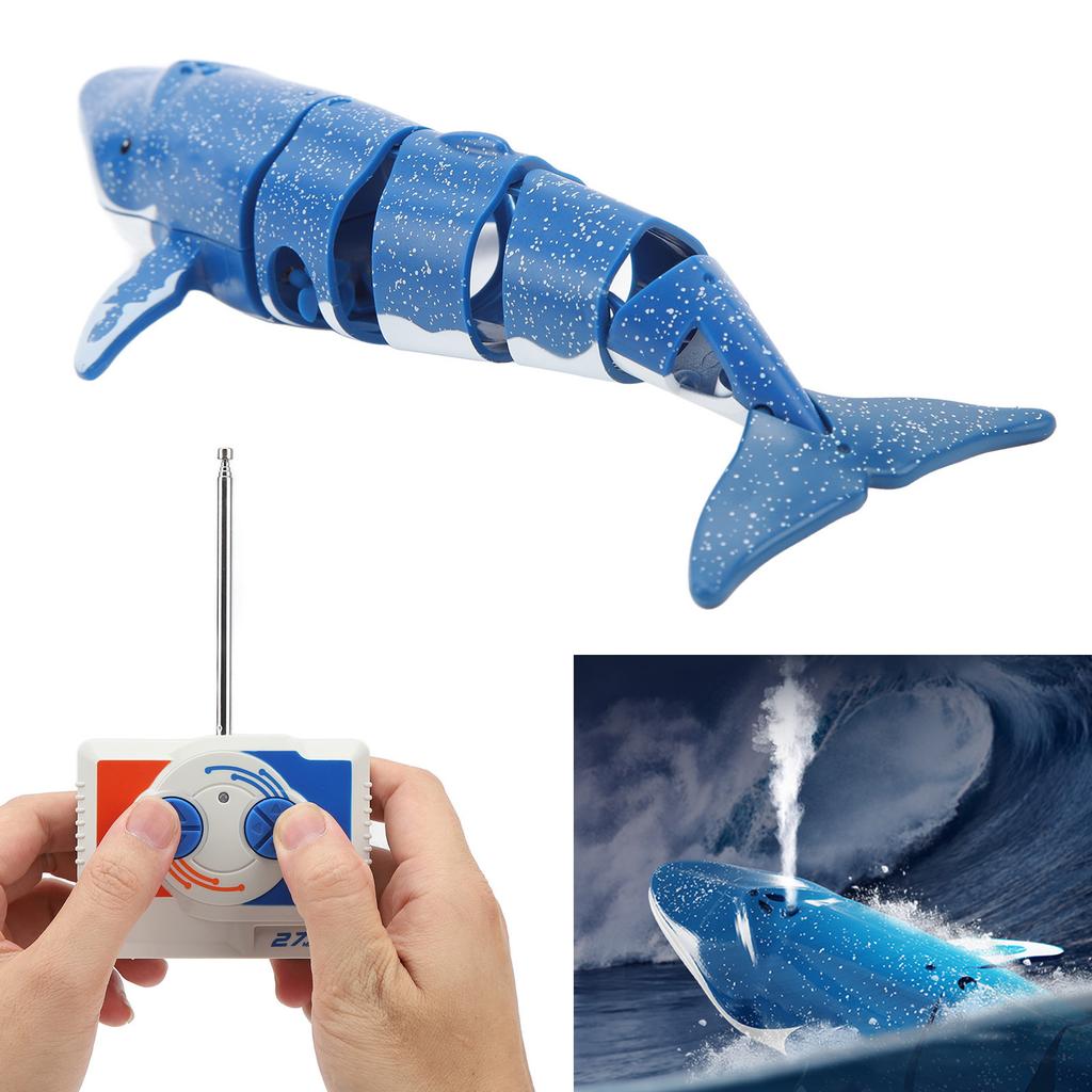 2.4G Remote Control Whale   Electric Simulation Diving Toy Outdoor Swimming Pool Toy