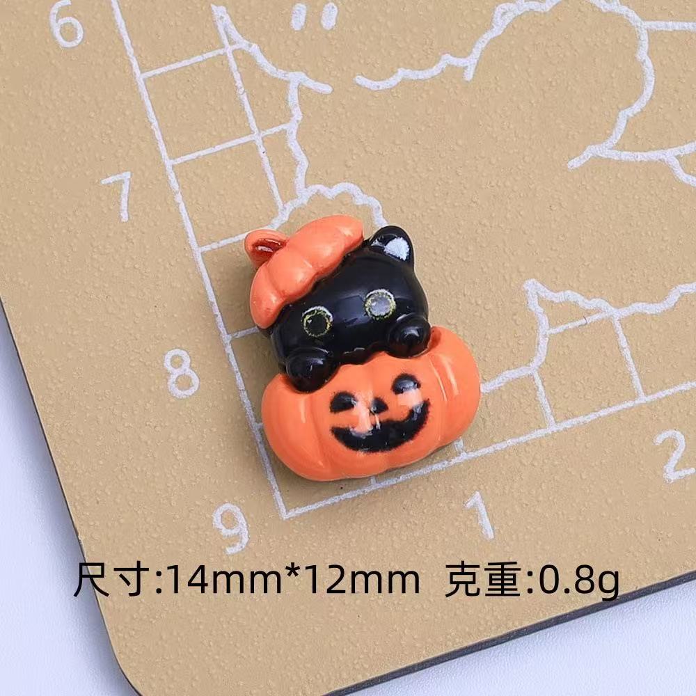 

20Pcs New Cute Resin Cartoon Halloween Ghost Series Flat Back Scrapbooking DIY Jewelry Craft Decoration Accessorie