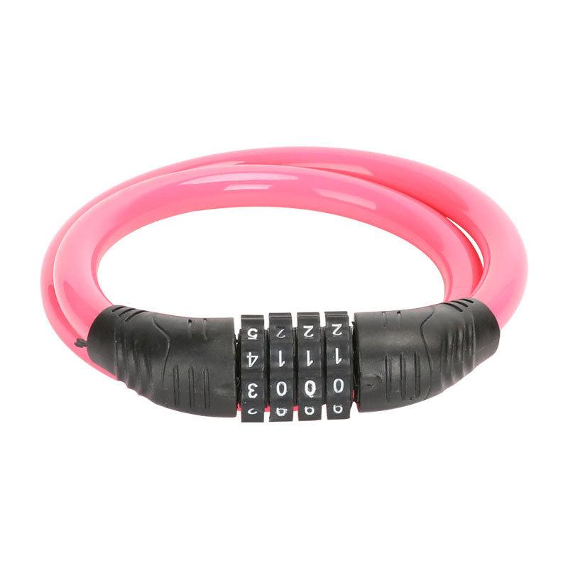 Bicycle  Four-digit  Password  Lock Anti-theft Lock Steel Cable Chain Safety Lock Bike Cycle