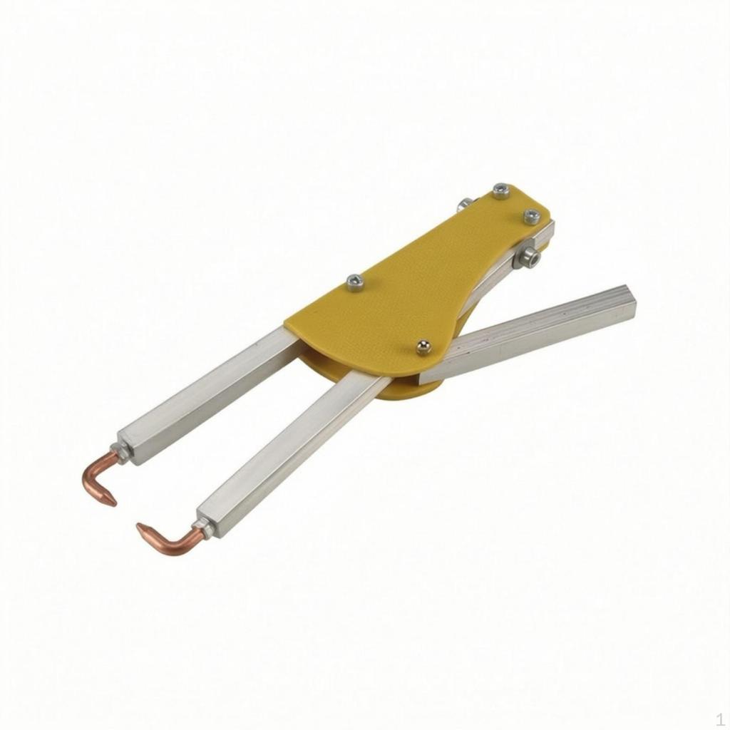 Point Weldjoining Butt Clamp Handheld Joining with Copper Contacts Compact Clamps for Welders,