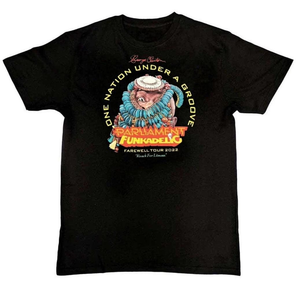 George Clinton Parliament Funkadelic Farewell Tour T-Shirt S-4XL