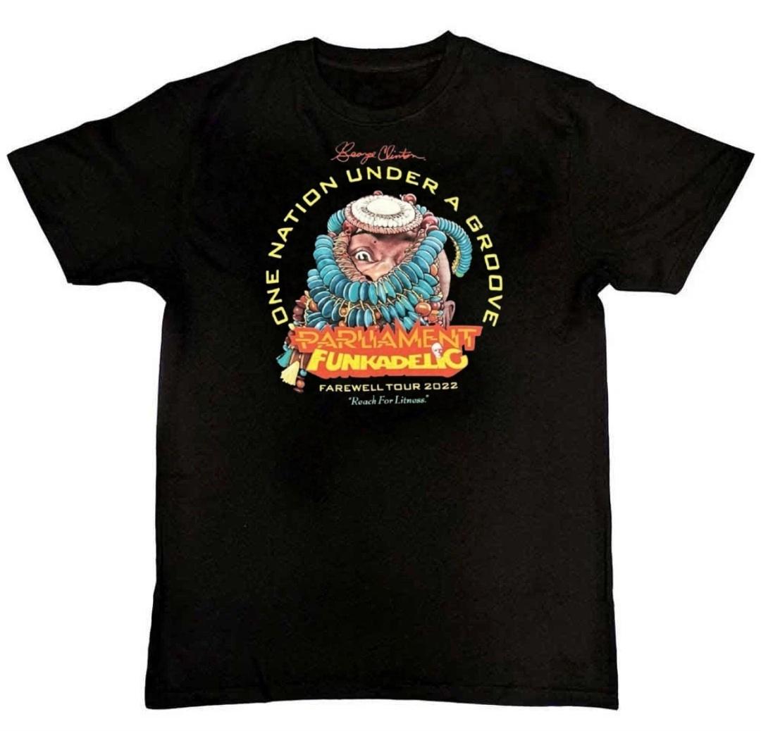 George Clinton Parliament Funkadelic Farewell Tour T-Shirt S-4XL XXXXL