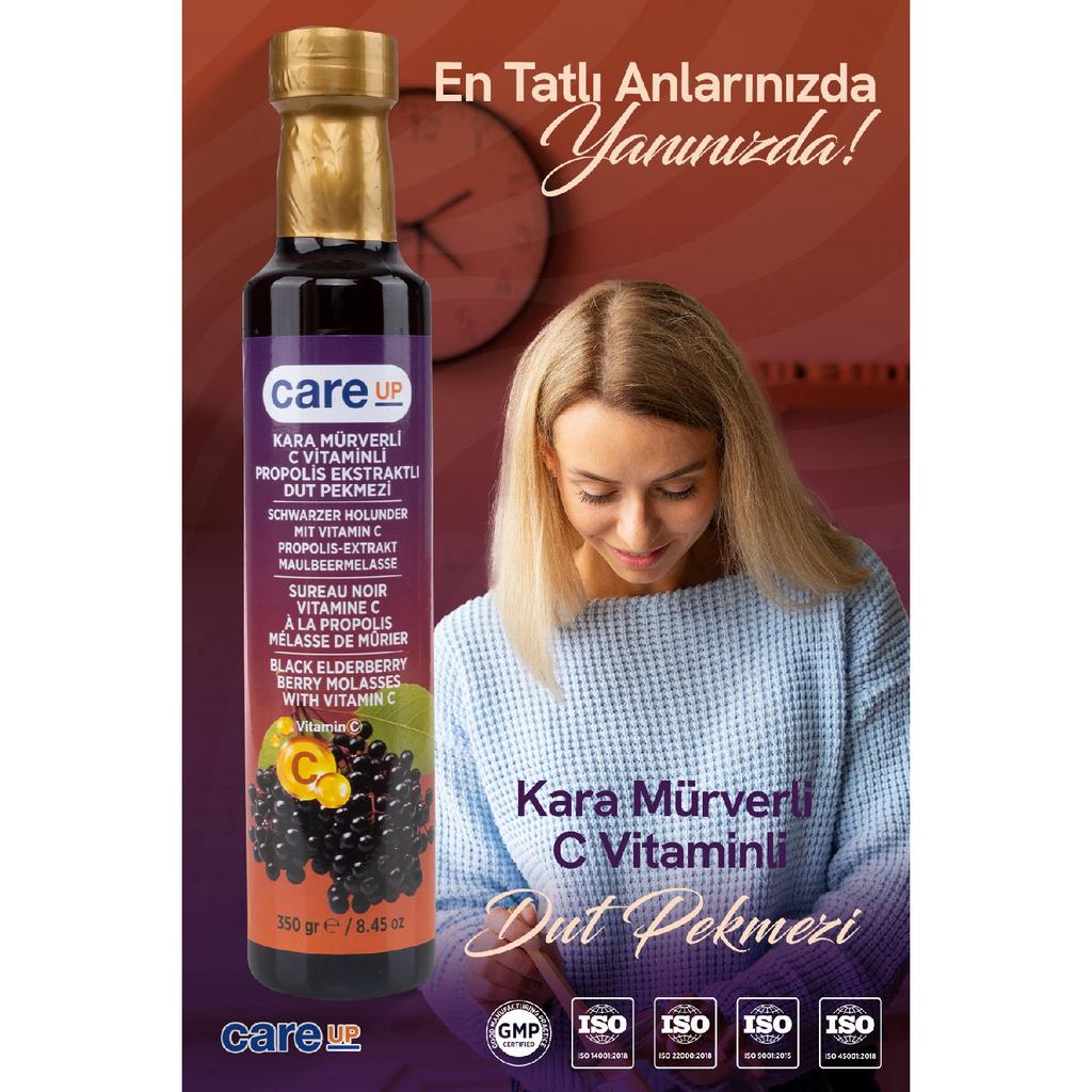 Czarna Morwa Starsza Mullet Mluming Z Witaminą C Propolis 350g