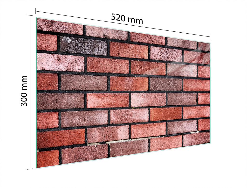SZKLANA DESKA DO KROJENIA 52x30 CEGŁA