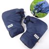Electric Bicycle Winter Handlebar Cover: Waterproof, Windproof, Thick Fleece Gloves for Cold-Proof Riding