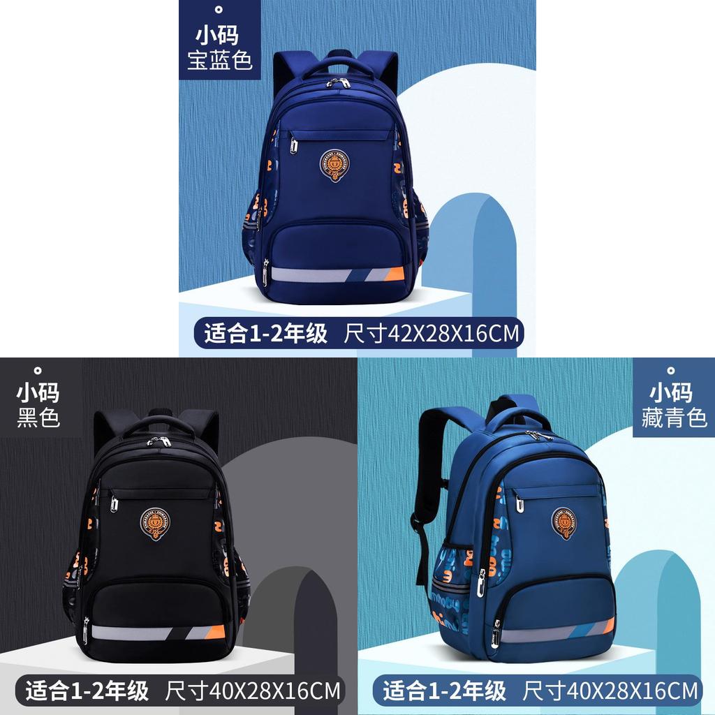 Oxford Cloth Kids School Backpack With Breathable Ergonomic Straps For Middle School Boys And Girls