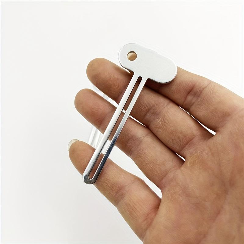 

1PC Toothpaste Extruder, Metal Tube Extruder, Toothpaste Dispenser, Hand Cream Tube, Manual Dispenser, Suitable for Cleansing Milk серебряный