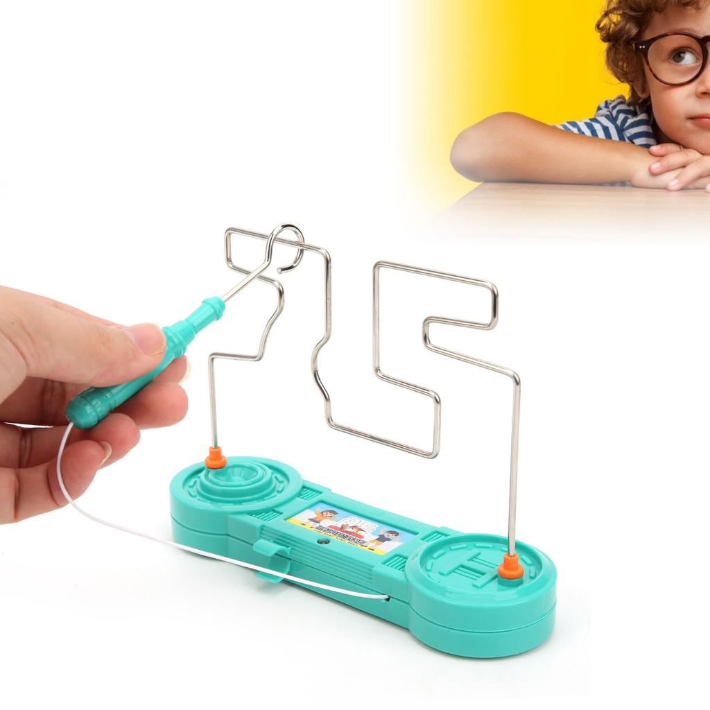 Electric Shock Toy Children Educational Electric Touch Maze Game Science Experiment Toy Gift