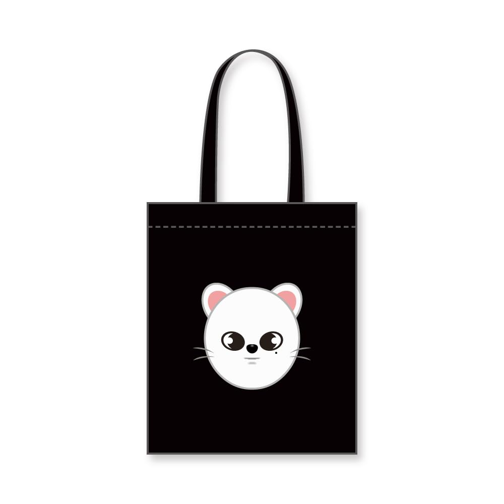 

Stray Kids Canvas ECOBAG Холщовая эко-сумка_ebl_skz_13 (черный/ХЮНДЖИН)