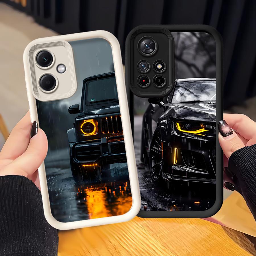 Case for Xiaomi Redmi Note 14 Pro Plus 10 11 12 11s 13C A1 A2 A3 A4 12s Note 13 14C 12C Phone Cover Luxury Stylish Supercar
