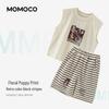 MOMOCO Boys' Summer Striped Vest & Pants Set