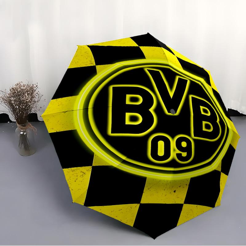 1pc B-BVB Umbrella, Sun Protection, And UV Shielding. It Has Eight Sturdy Ribs for Outdoor Use And Perfect As a Holiday Gift