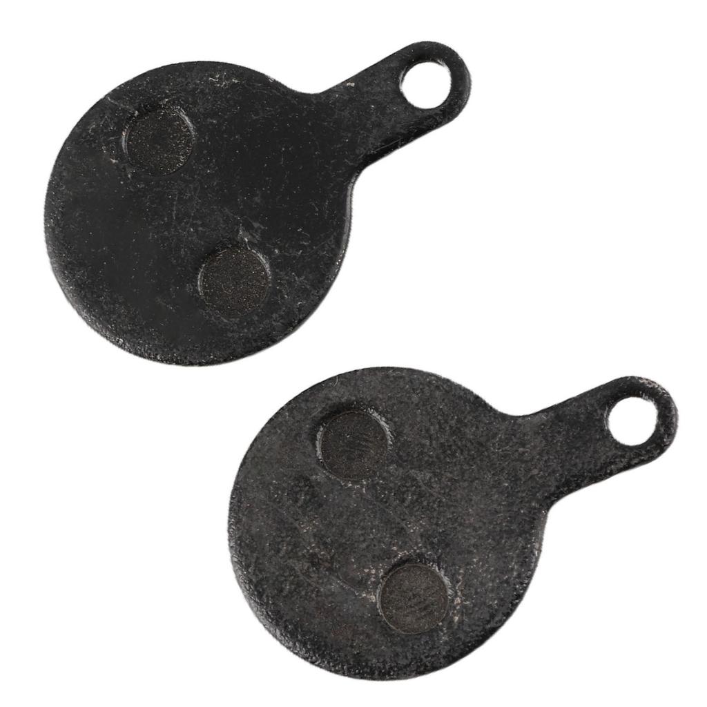 CANSUCC 2pcs Bicycle Disc Brake Pads Resin and Semi Metallic Round Mountain Bike Brake Pads for IOX