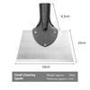 30cm Metal Weed Cleaning Shovel Stainless Steel Deicing Shovel Multifunctional Outdoor Garden Shovel Farm Weeding Planting Shove