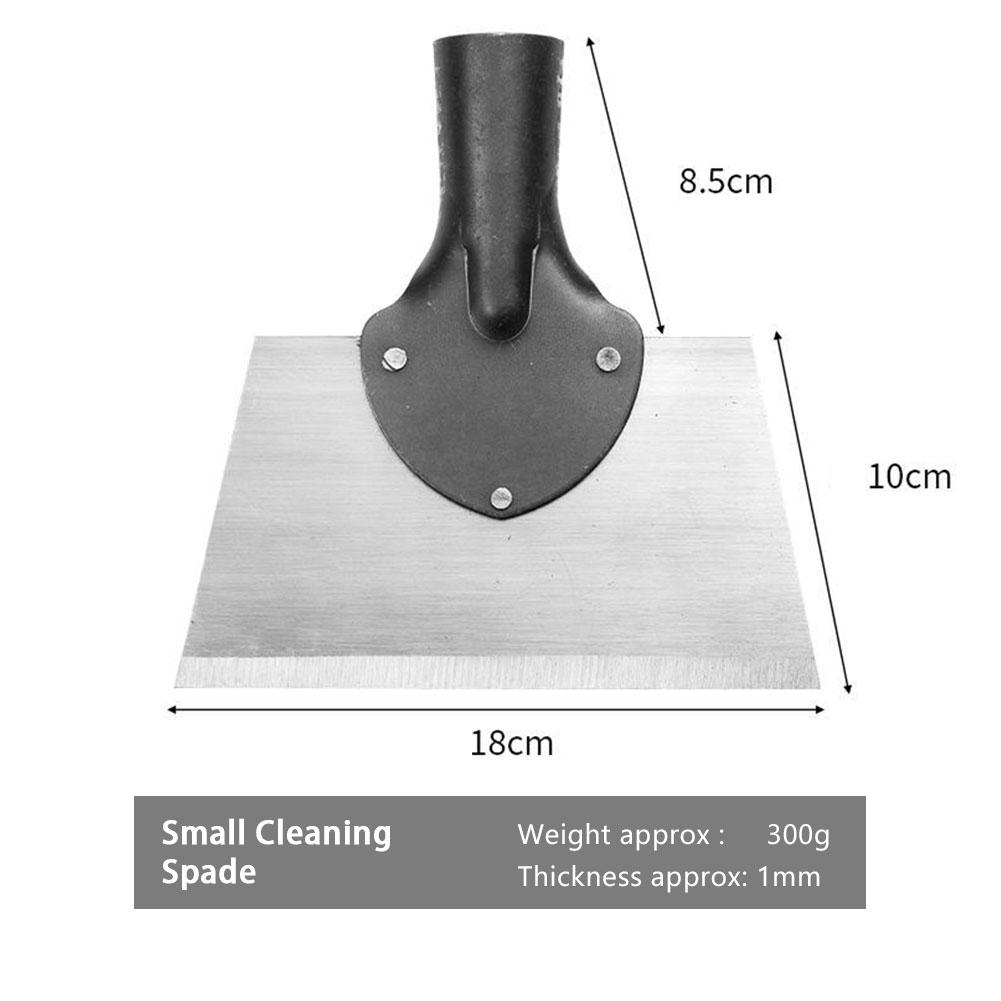 30cm Metal Weed Cleaning Shovel Stainless Steel Deicing Shovel Multifunctional Outdoor Garden Shovel Farm Weeding Planting Shove
