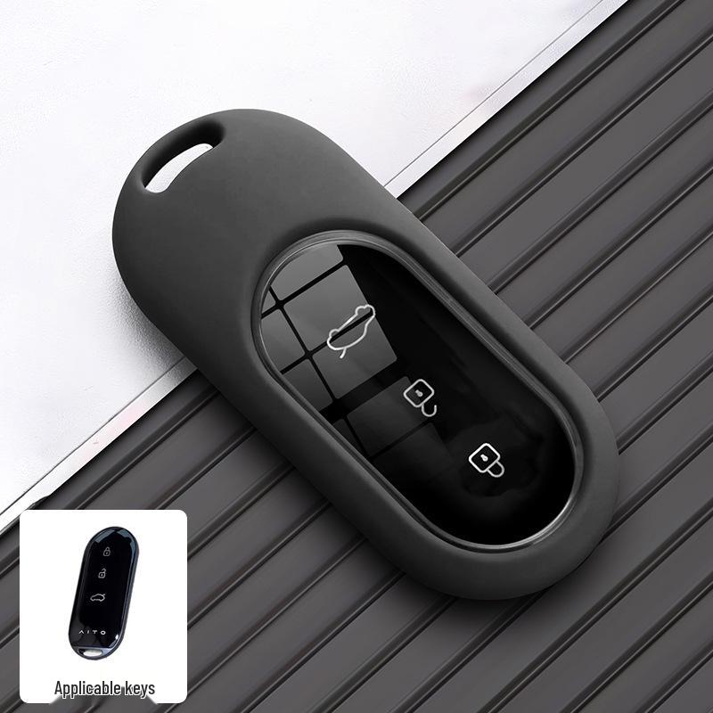 AITO M7/M8/M9/M5 2025-26 Car Key Shell Buckle - Full Coverage, High-End Design