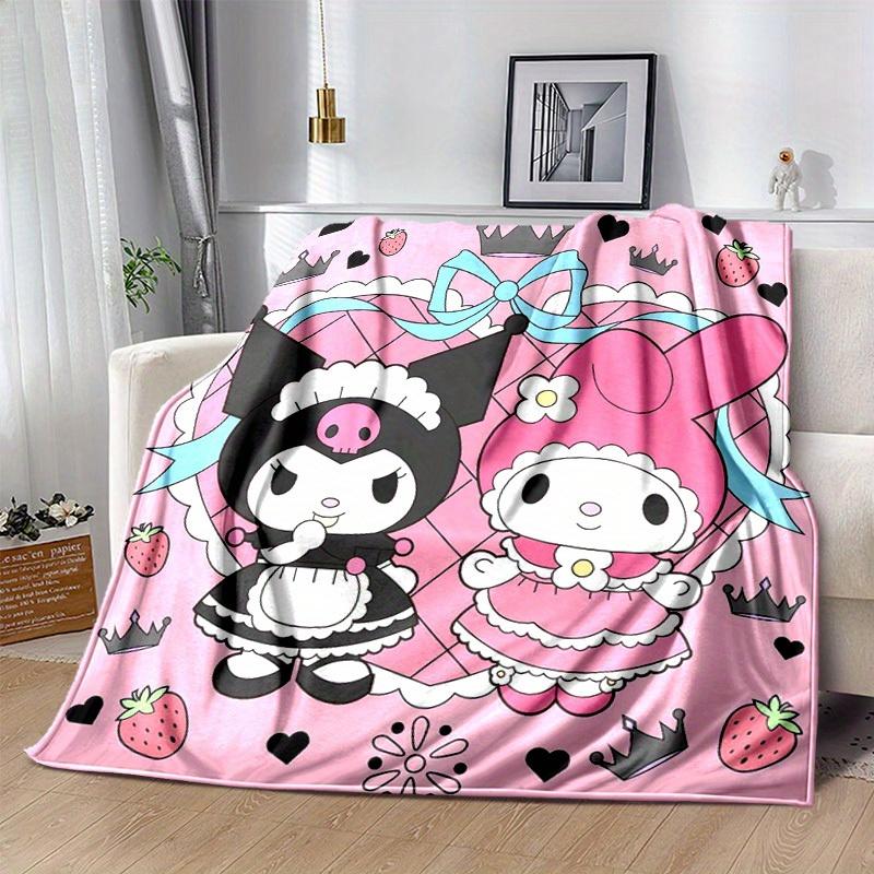 1pc. Cute Cartoon Character Print Blanket - Perfect for Home, Office, or Outdoor Use - Ideal G