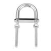 1Pc M5 M6 M8 M10 M12 Stainless Steel 304 Marine Rigging Bow/Stern Eye U-Bolt for Boat Hardware Boat Parts Silver