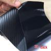 Carbon Fiber Car Door Protection Film - Anti-Collision Color Change, 3D/5D/6D Texture, 30CM Tape, Pedal Modification Strip.