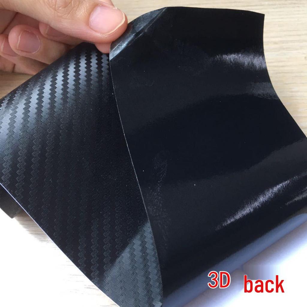 Carbon Fiber Car Door Protection Film - Anti-Collision Color Change, 3D/5D/6D Texture, 30CM Tape, Pedal Modification Strip.