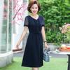 Elegant Chiffon Summer Dress 2026: Short Sleeve Style for Women Aged 40-50