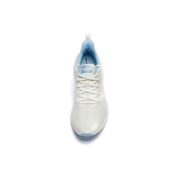 New Anta Running Collection Low Top Running Shoes Women's White Sky Blue 122015558-1