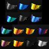Colorful Motorcycles Helmets Visors Lens Windshield Helmets Lens Visors Motorcycles Helmets Visors Lens Day & Night Wear