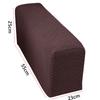 1PCS Furniture Protector Washable Armchair Slipcovers Checkered Pattern Armrests Chair Covers for Chairs Sofas Couch Arm Cover