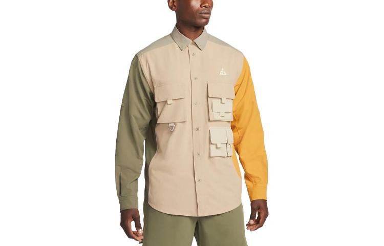 

Nike Jackets Men s Brown Shirt Collar Moderate Other DN3936-247 L