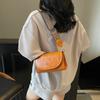 Women Small Crossbody Bag Vintage PU Leather Shoulder Purse Wide Strap Mini Messenger Bag Phone Wallet Bag Casual Handbag