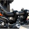 Black Handle Bar Riser "Fit For KTM Adventure 250/390, Adventure 390 X/R (2025)"