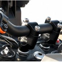 Black Handle Bar Riser "Fit For KTM Adventure 250/390, Adventure 390 X/R (2025)"