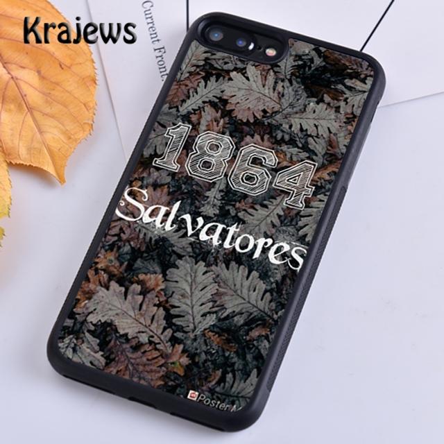 Krajews The Vampire Diaries Phone Case Cover For iPhone 17 Air 16 15 14 Plus 11 12 13 Pro Max Coque Shell Fundas
