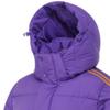 Puma Yutu Men woMen Winter Cold Weather Long Padded Jumper Bench Coat Purple