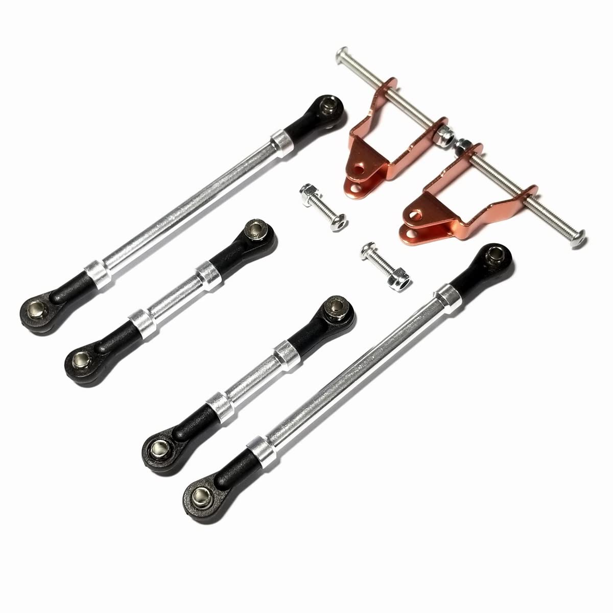 

KF RC Ultra-Lightweight Aluminum Alloy Rear Adjustable Link Set for Tamiya CC-01