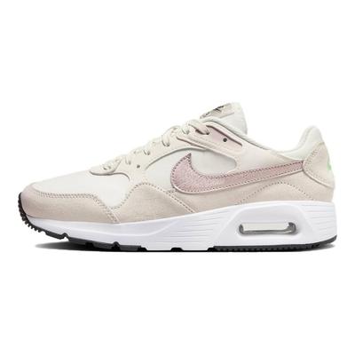 Air Max SC Fabric Leather Lace-Up Low-Top Lifestyle Sneakers Women Sneakers Light-Pink FQ6795-100