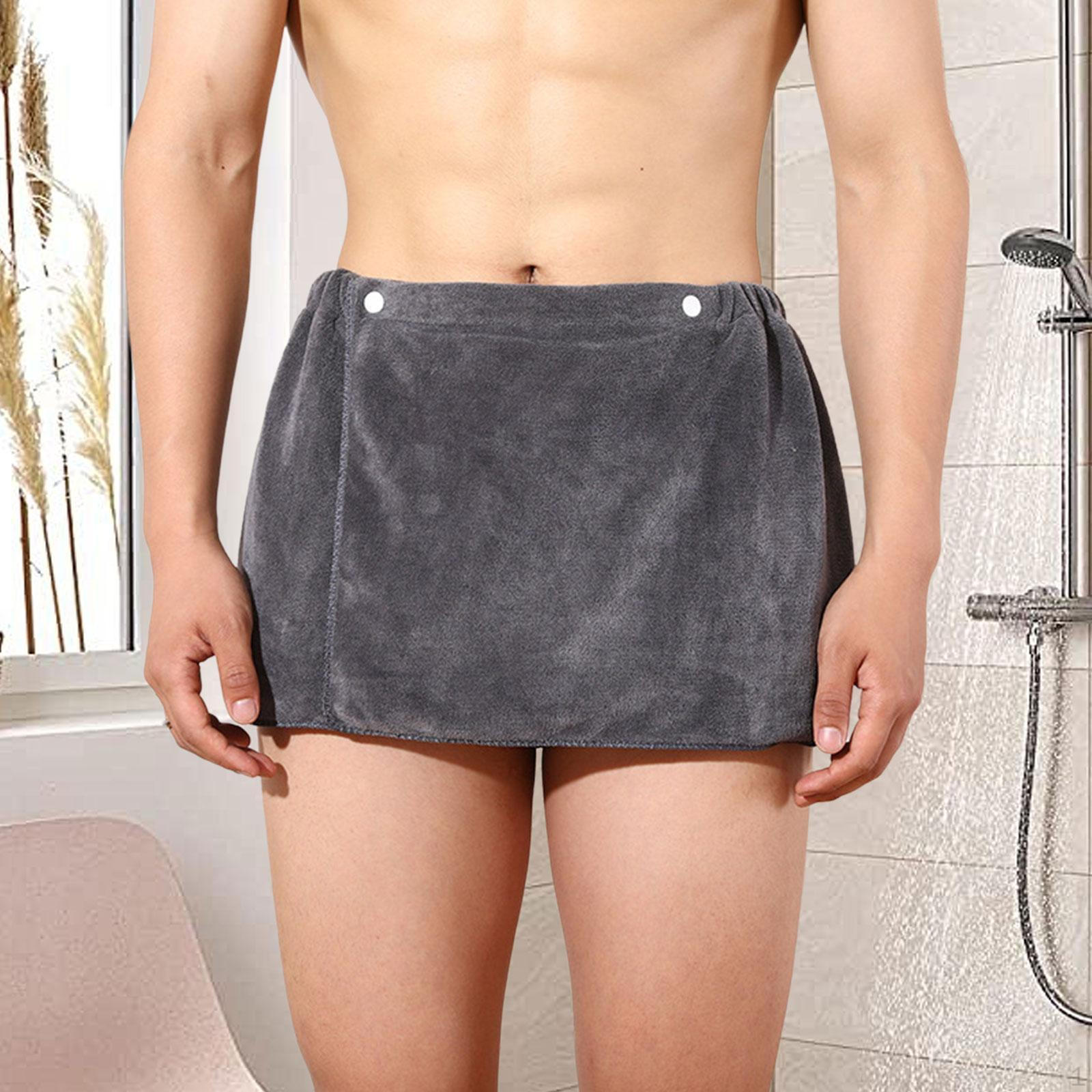 

Мужское банное быстросохнущее полотенце для отеля, пляжа, ванной комнаты, душа, бассейнов серый